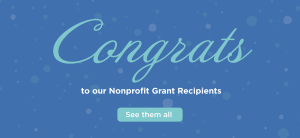 congrats nonprofit grant recipients