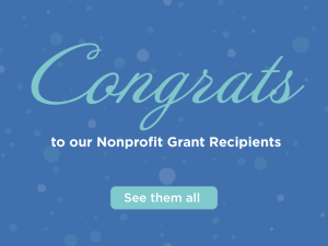 congrats nonprofit grant recipients