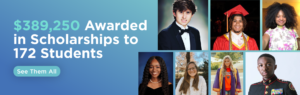 $389,250 awarded in scholarships to 172 students