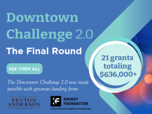 See the Downtown Challenge 2.0 recipients