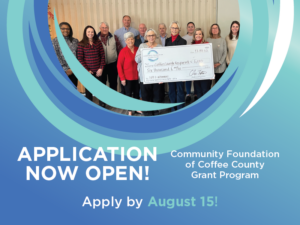 coffee county grant application now open